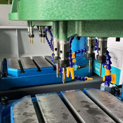 全自動數控鉆孔攻絲一體機多孔鉆雙伺服動力頭五金加工打孔攻牙